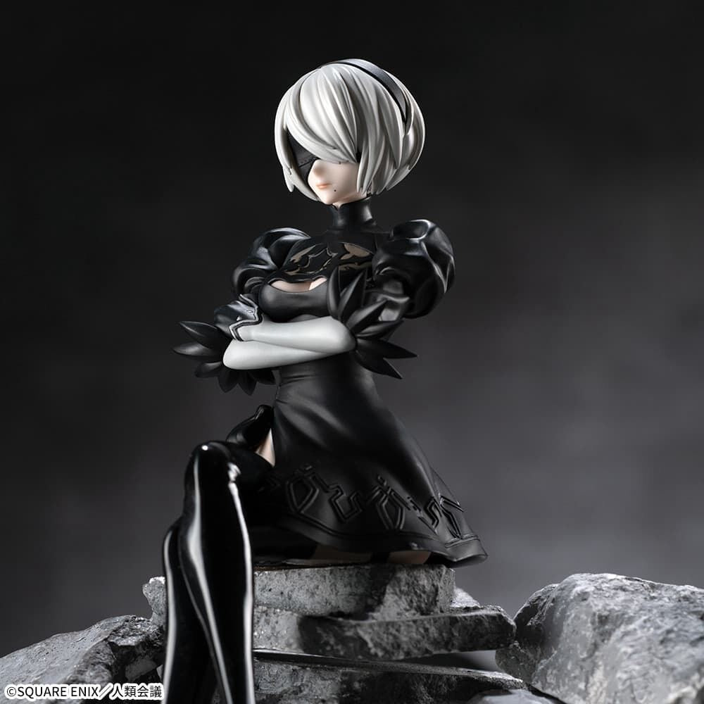 NieR:Automata | 2B - Premium Chokonose Figure | SEGA
